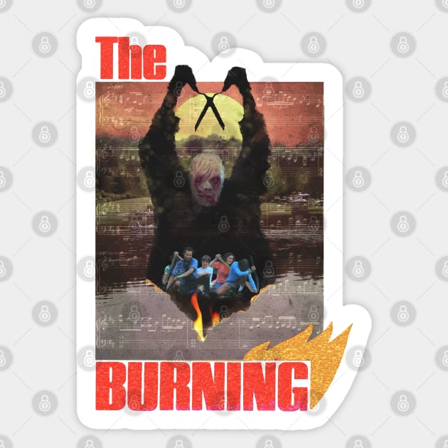 The Burning [80's Slasher Film] Sticker by Exploitation-Vocation